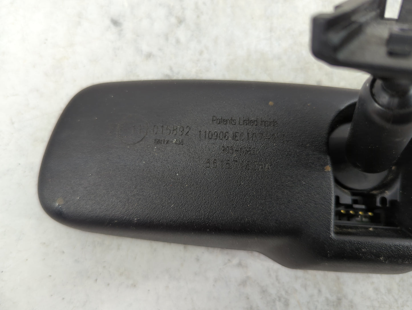 2007 Jeep Grand Cherokee Interior Rear View Mirror Replacement OEM Fits OEM Used Auto Parts - Oemusedautoparts1.com
