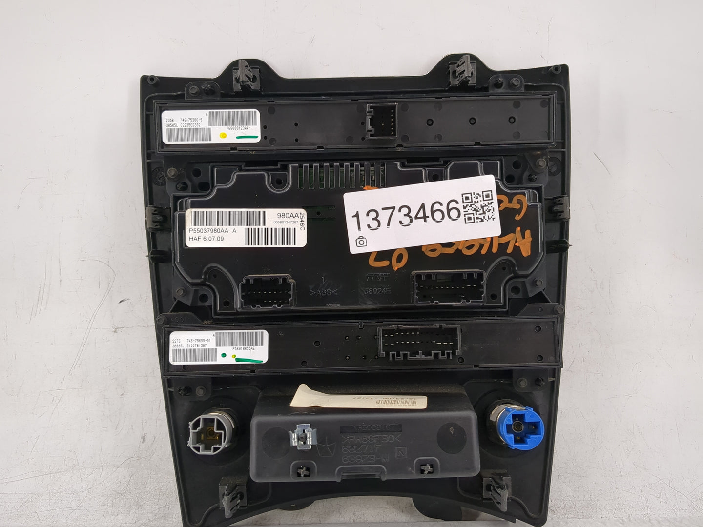 2007-2010 Jeep Grand Cherokee Climate Control Module Temperature AC/Heater Replacement P/N:55037980AA Fits OEM Used Auto Par