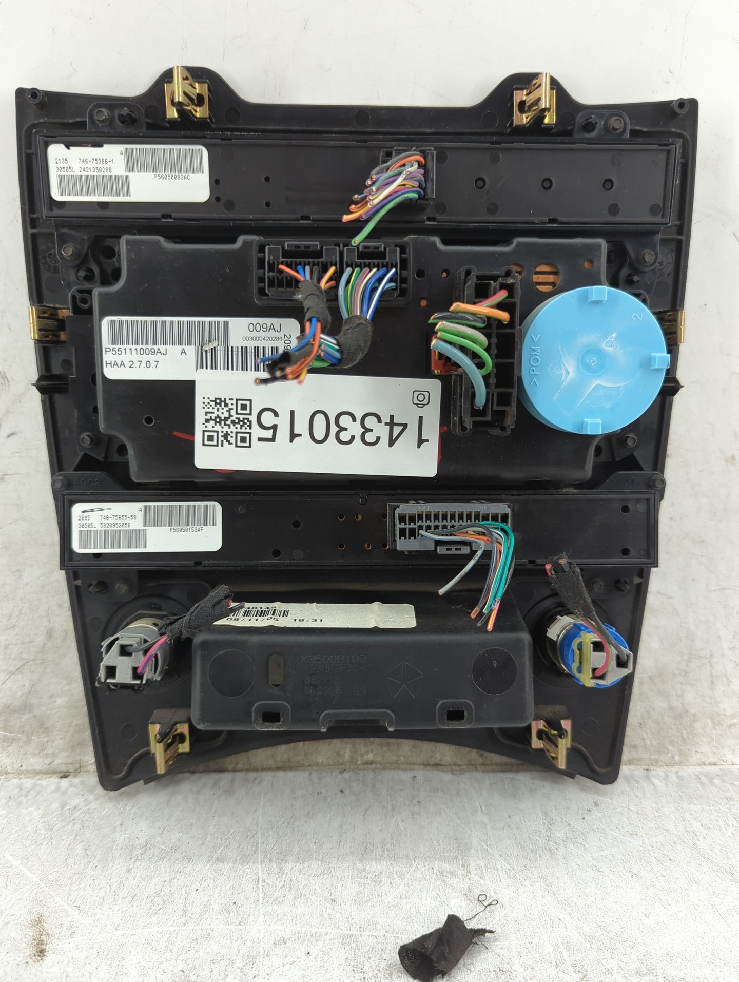 2007-2010 Jeep Grand Cherokee Climate Control Module Temperature AC/Heater Replacement P/N:P56050153AF Fits OEM Used Auto Pa