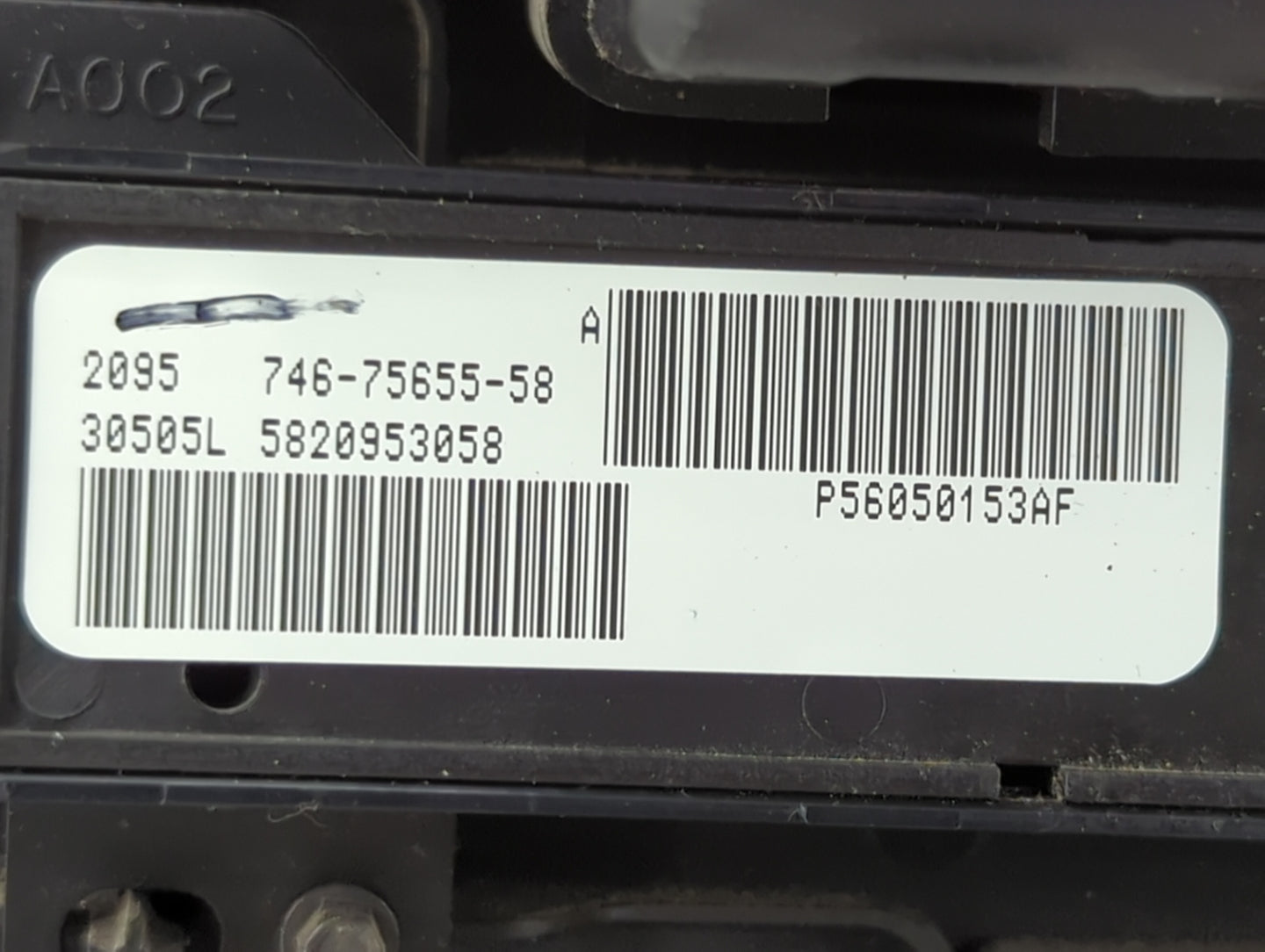 2007-2010 Jeep Grand Cherokee Climate Control Module Temperature AC/Heater Replacement P/N:P56050153AF Fits OEM Used Auto Pa