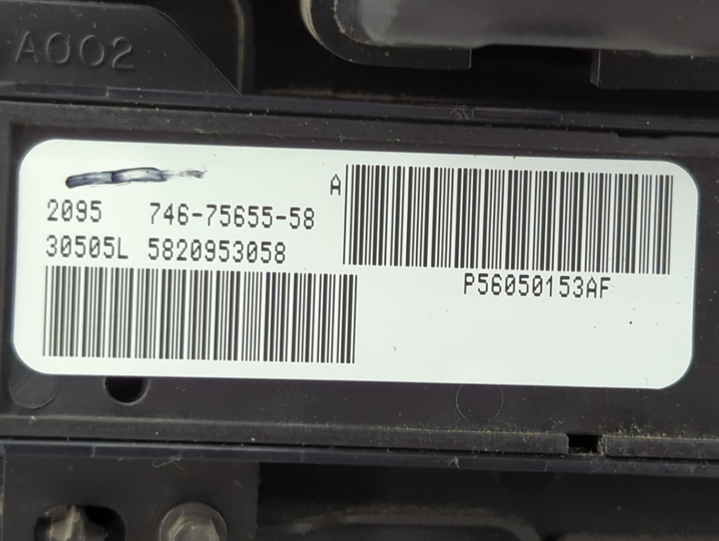 2007-2010 Jeep Grand Cherokee Climate Control Module Temperature AC/Heater Replacement P/N:P56050153AF Fits OEM Used Auto Pa