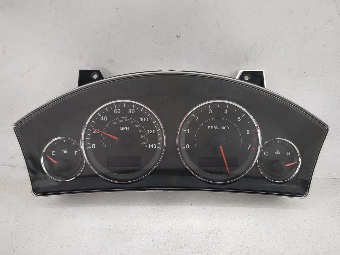 2007 Jeep Grand Cherokee Instrument Cluster Speedometer Gauges P/N:05172317AC CR-0034-103-M0-CC Miles: Fits OEM Used Auto Pa