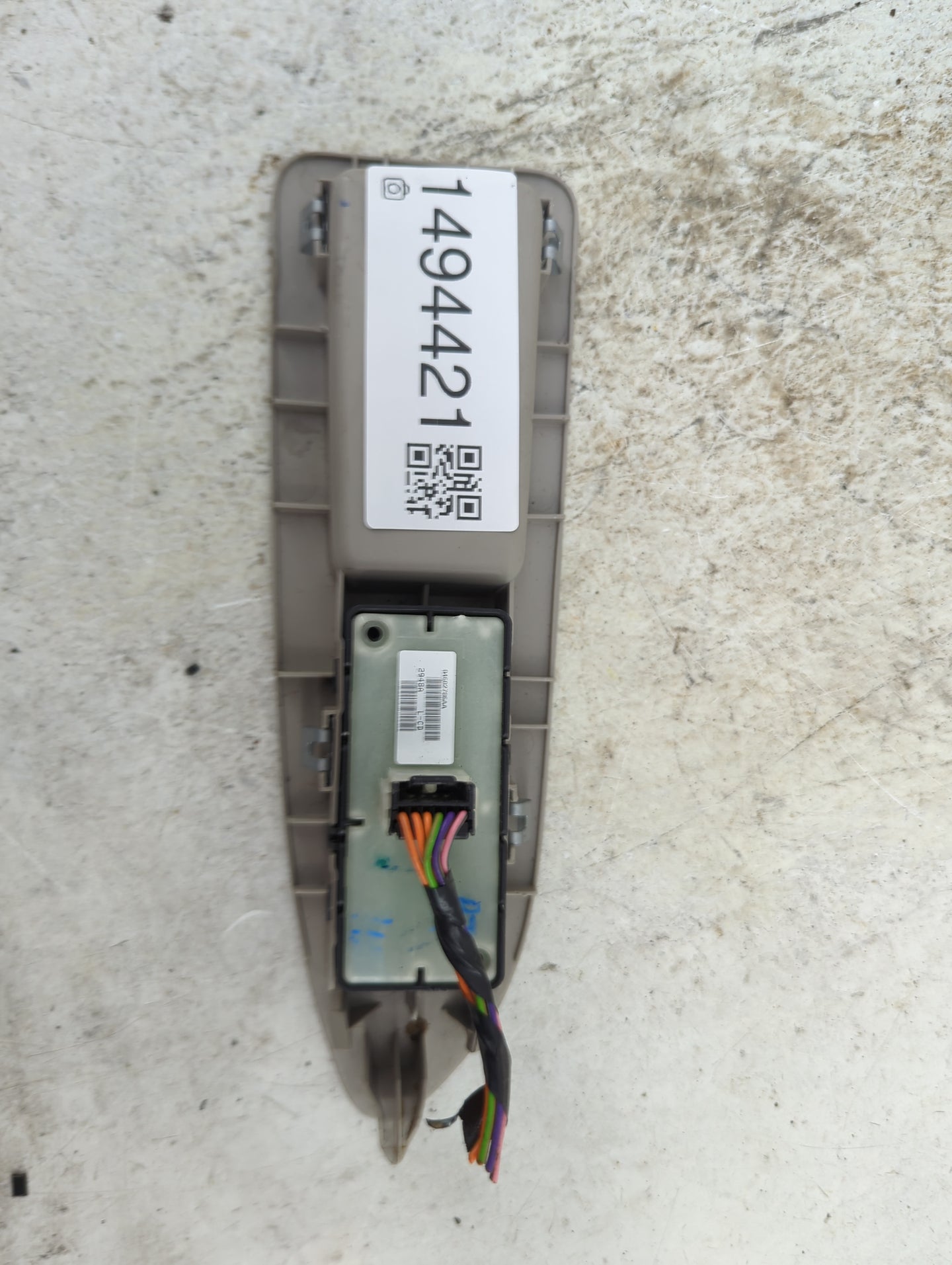 2007 Jeep Grand Cherokee Passenger Right Power Window Switch 04602786aa - Oemusedautoparts1.com