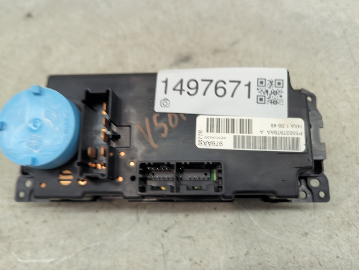 2007-2010 Jeep Grand Cherokee Climate Control Module Temperature AC/Heater Replacement P/N:P55037979AA 979AA Fits OEM Used A