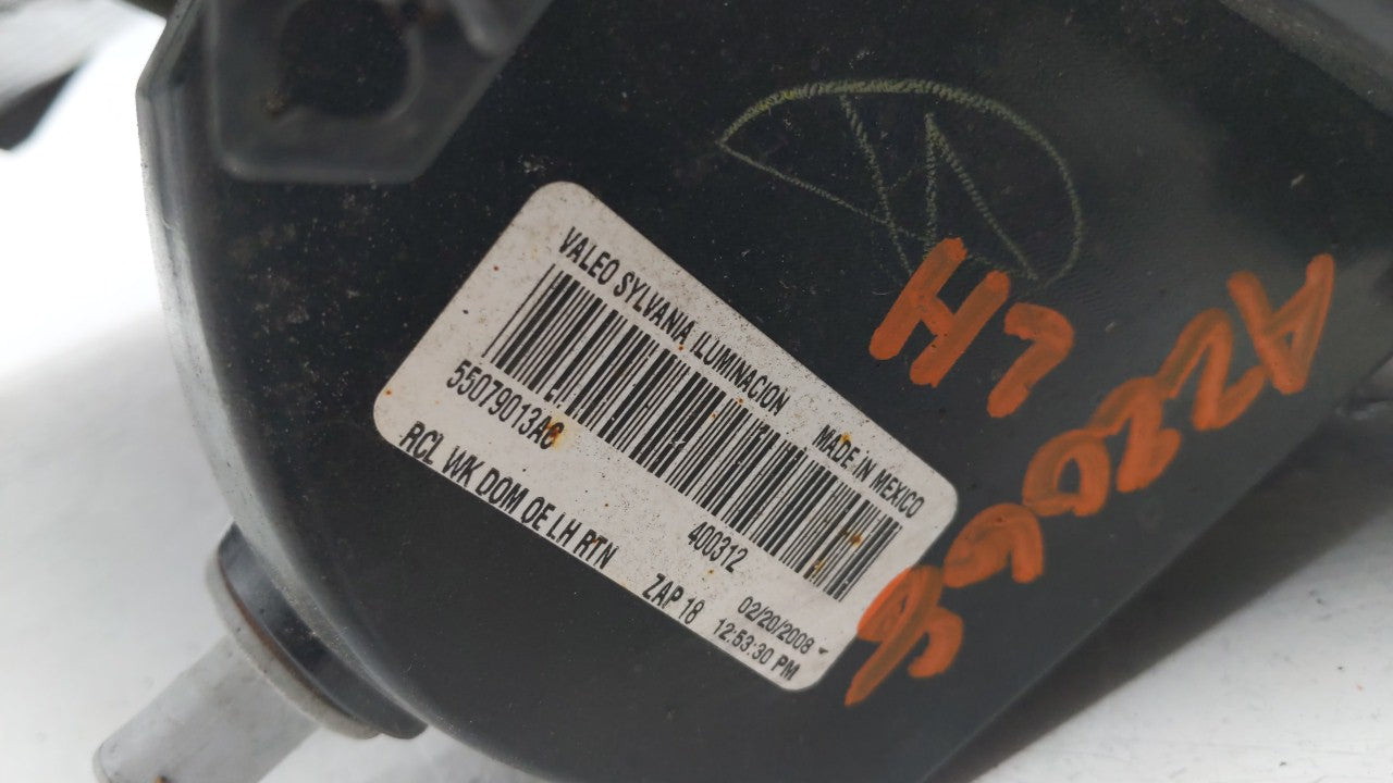 2007-2010 Jeep Grand Cherokee Tail Light Assembly Driver Left OEM P/N:55079013AC Fits Fits 2007 2008 2009 2010 OEM Used Auto