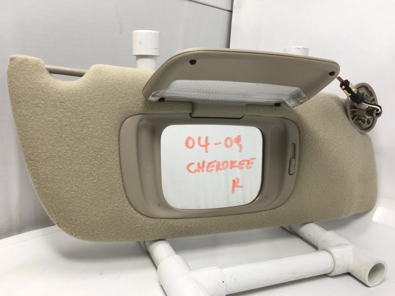 2005-2010 Jeep Grand Cherokee Sun Visor Shade Replacement Passenger Right Mirror Fits Fits 2005 2006 2007 2008 2009 2010 OEM