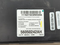 2007 Jeep Grand Cherokee Overhead Roof Console Grey - Oemusedautoparts1.com