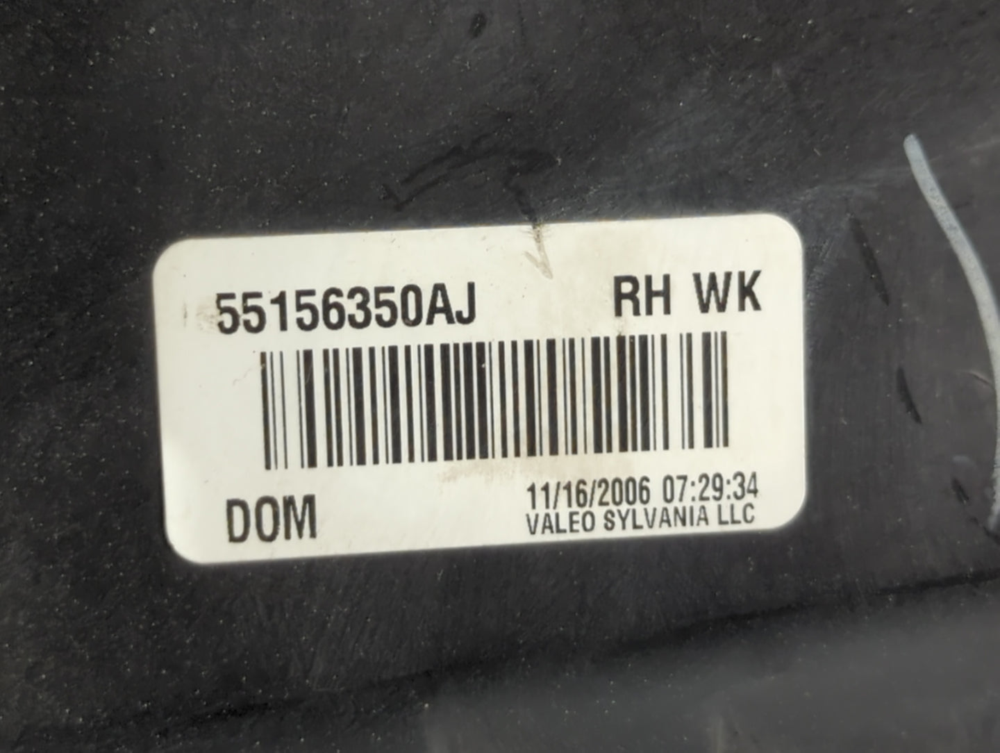 2005 Jeep Grand Cherokee Passenger Right Oem Head Light Headlight Lamp - Oemusedautoparts1.com