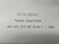 2007 Jeep Grand Cherokee Interior Rear View Mirror Replacement OEM P/N:55157395AC Fits OEM Used Auto Parts - Oemusedautopart