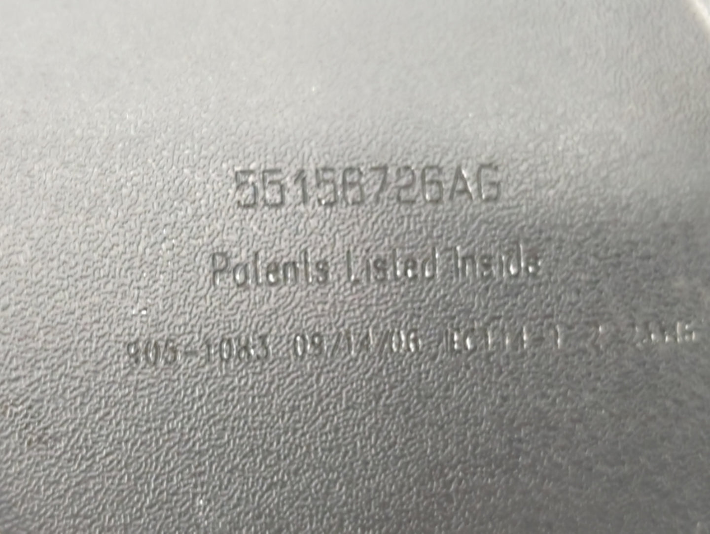 2007 Jeep Grand Cherokee Interior Rear View Mirror Replacement OEM P/N:55156726AG Fits OEM Used Auto Parts - Oemusedautopart