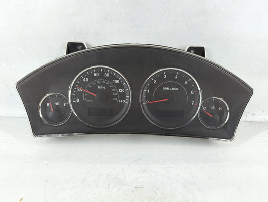 2007 Jeep Grand Cherokee Instrument Cluster Speedometer Gauges P/N:CR-0034-103-M0-CC 05172317AC Fits OEM Used Auto Parts - O