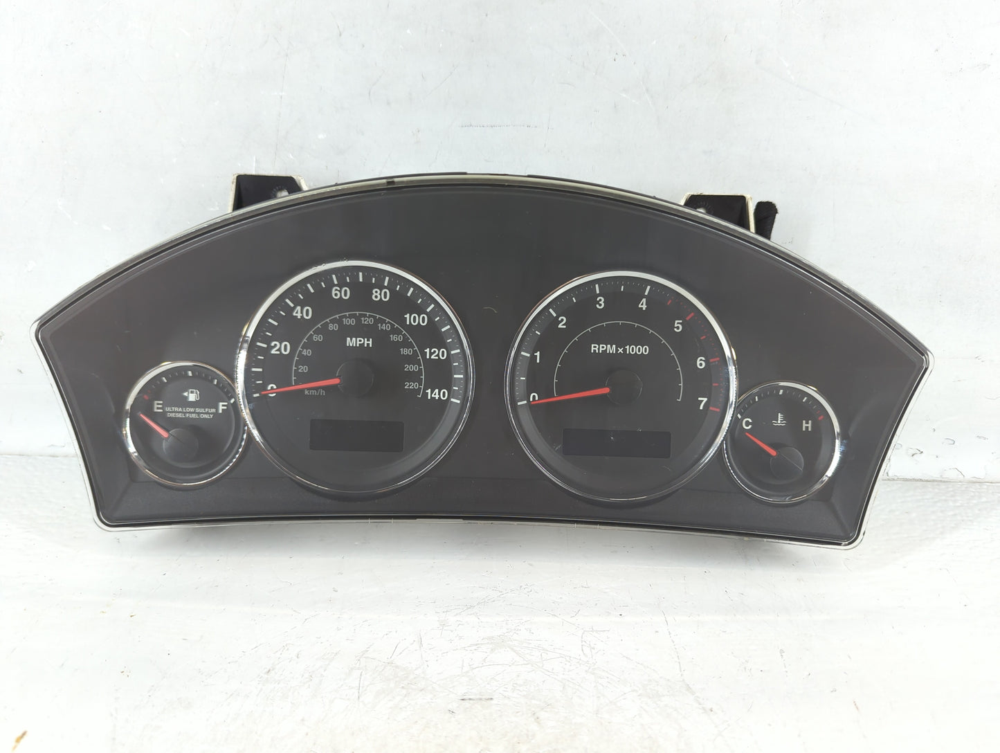 2007 Jeep Grand Cherokee Instrument Cluster Speedometer Gauges P/N:05172320AD Fits OEM Used Auto Parts - Oemusedautoparts1.c