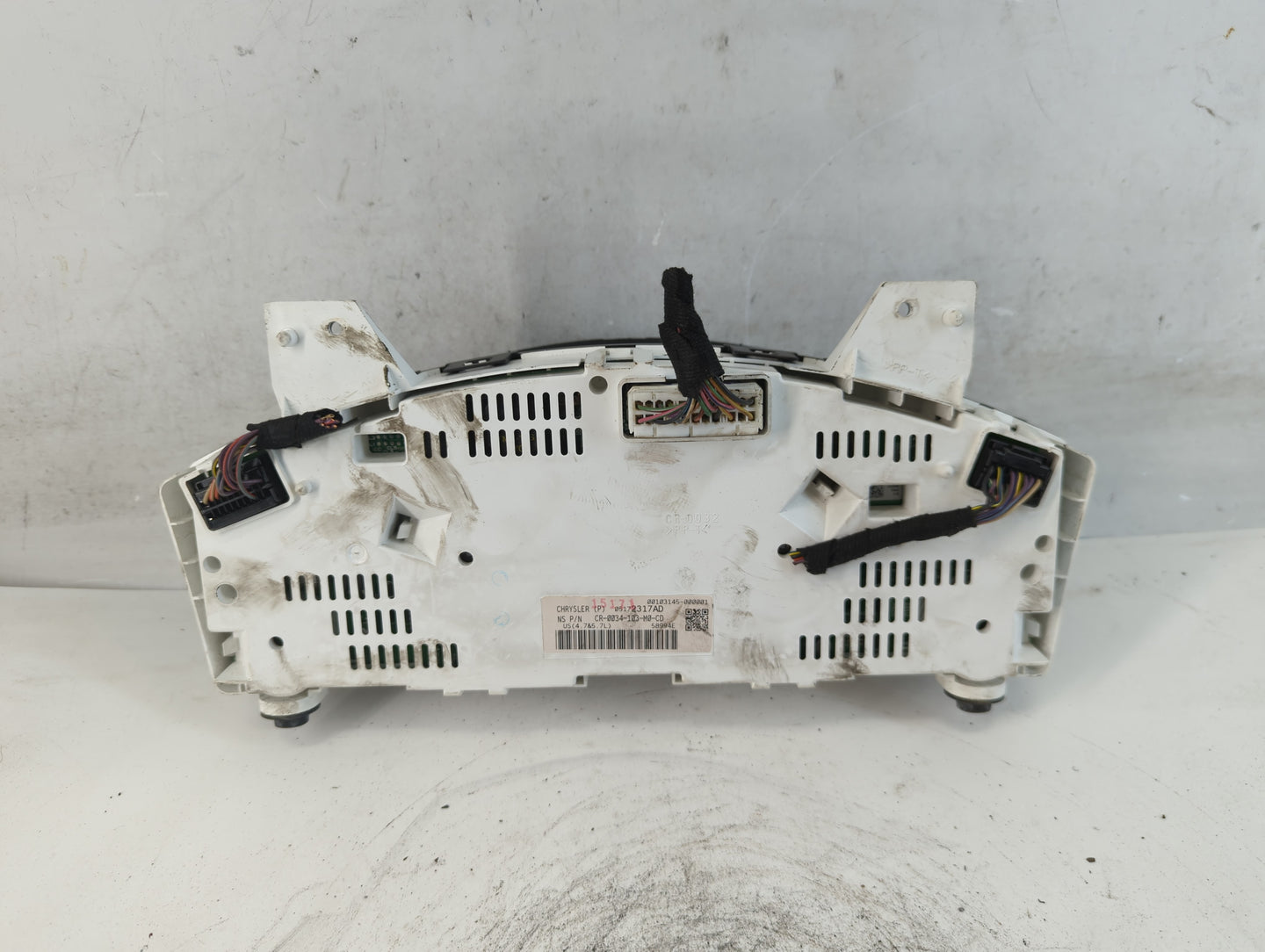 2007 Jeep Grand Cherokee Instrument Cluster Speedometer Gauges P/N:CR-0034-103-M0-CD 05172317AD Fits OEM Used Auto Parts - O