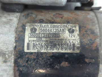 2005-2007 Jeep Liberty Car Starter Motor Solenoid OEM P/N:56044735AB Fits Fits 2005 2006 2007 2008 2009 OEM Used Auto Parts