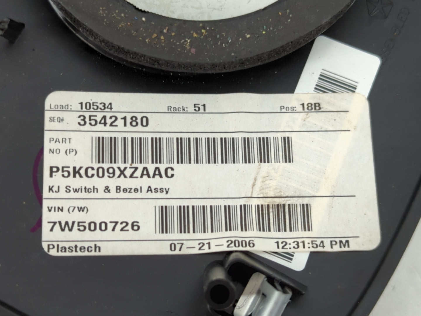 2004-2007 Jeep Liberty Master Power Window Switch Replacement Driver Side Left P/N:212676101 3666550 Fits Fits 2004 2005 200