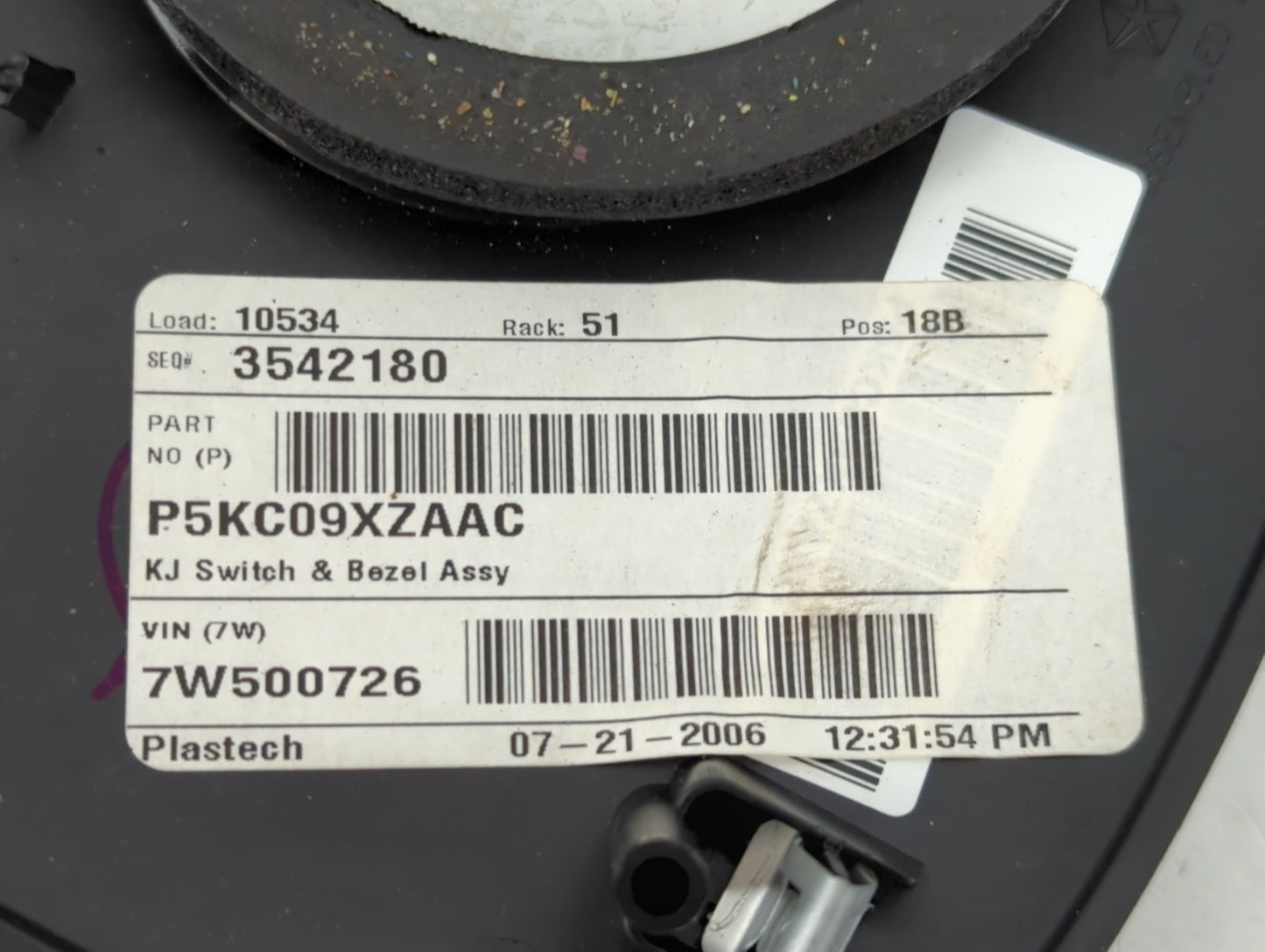 2004-2007 Jeep Liberty Master Power Window Switch Replacement Driver Side Left P/N:212676101 3666550 Fits Fits 2004 2005 200