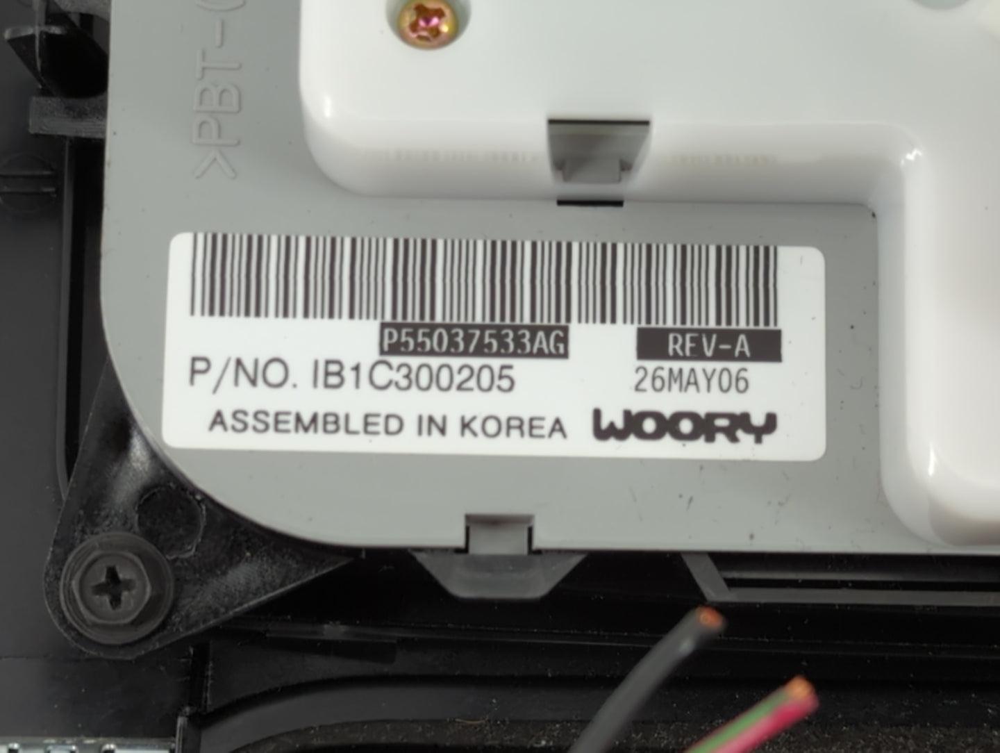 2004-2007 Jeep Liberty Climate Control Module Temperature AC/Heater Replacement P/N:P55037533AG Fits Fits 2004 2005 2006 200