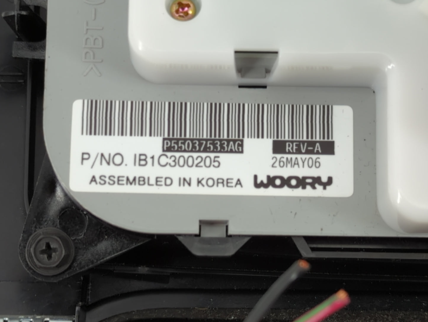 2004-2007 Jeep Liberty Climate Control Module Temperature AC/Heater Replacement P/N:P55037533AG Fits Fits 2004 2005 2006 200