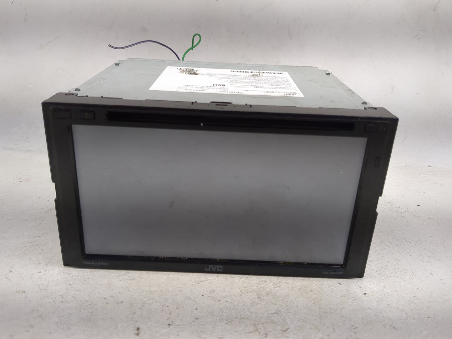 2007 Jeep Liberty Radio AM FM Cd Player Receiver Replacement P/N:KW-V830BT ZWY8811X, 12033A-8811X Fits OEM Used Auto Parts -