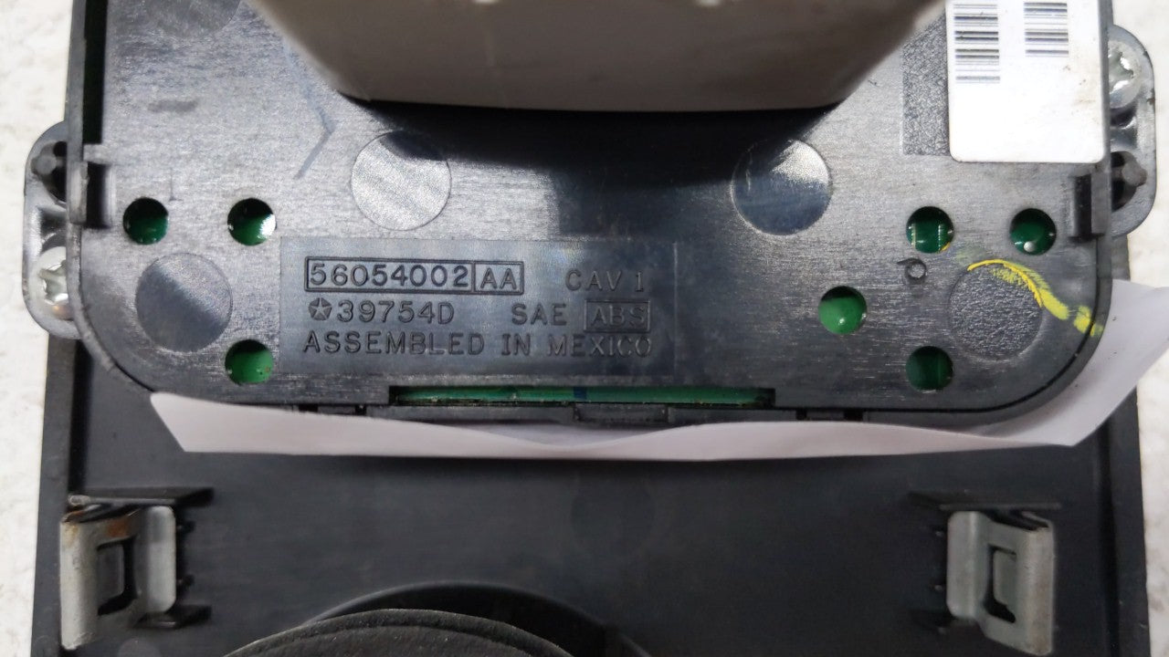 2004-2007 Jeep Liberty Master Power Window Switch Replacement Driver Side Left P/N:56054002AA Fits Fits 2004 2005 2006 2007 