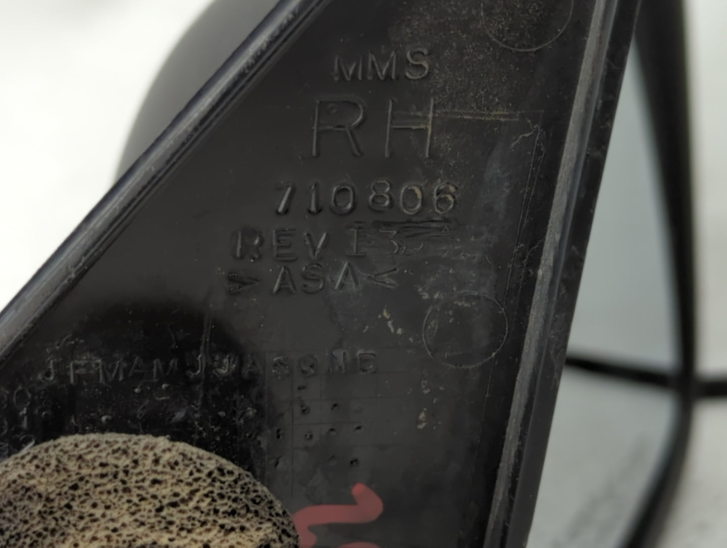 2002-2007 Jeep Liberty Passenger Side View Mirror - Right Door Mirror OEM Used - Oemusedautoparts1.com