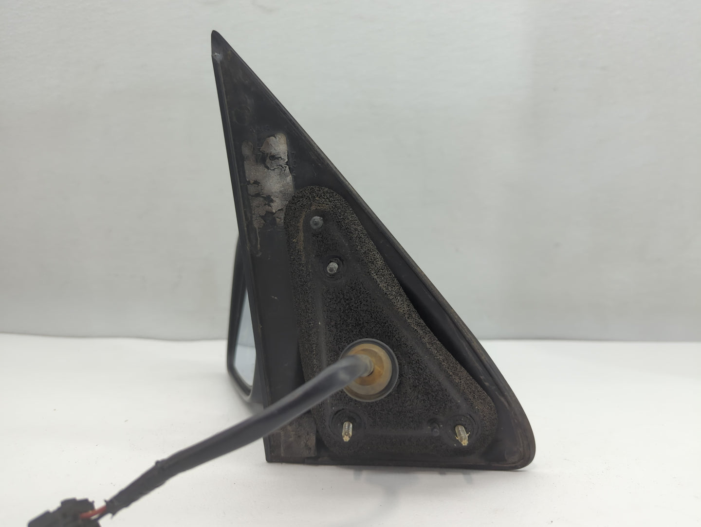 2002-2007 Jeep Liberty Driver Left Side View Manual Door Mirror Black - Oemusedautoparts1.com