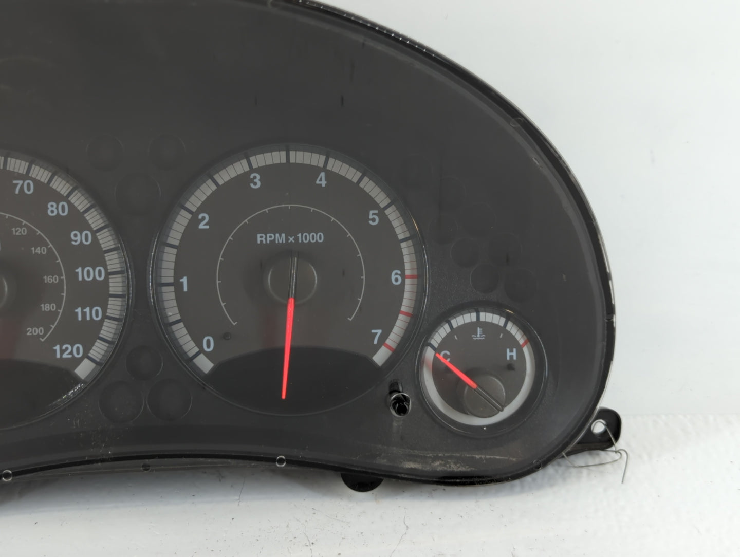 2007 Jeep Liberty Instrument Cluster Speedometer Gauges P/N:P05172916AB Fits OEM Used Auto Parts - Oemusedautoparts1.com