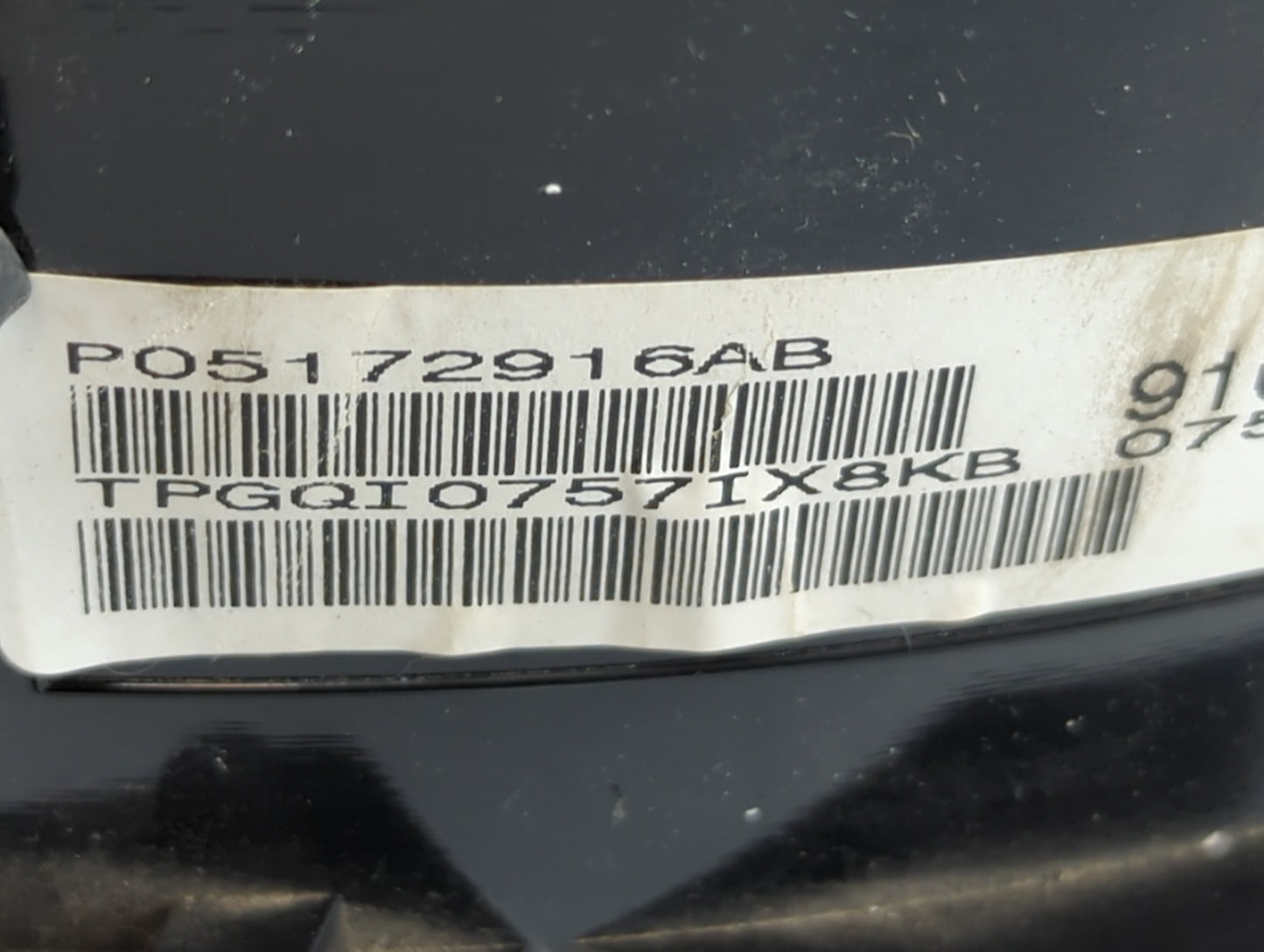 2007 Jeep Liberty Instrument Cluster Speedometer Gauges P/N:P05172916AB Fits OEM Used Auto Parts - Oemusedautoparts1.com