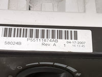 2007-2009 Jeep Patriot Climate Control Module Temperature AC/Heater Replacement P/N:P55111874AB Fits Fits 2007 2008 2009 OEM