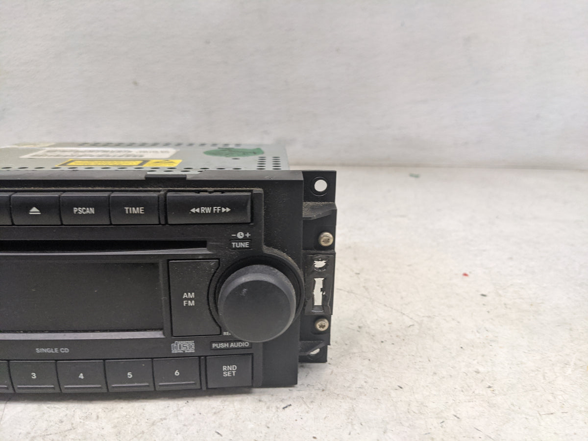 2007-2008 Jeep Patriot Radio AM FM Cd Player Receiver Replacement P/N:P05064173AK Fits Fits 2004 2005 2006 2007 2008 2009 20