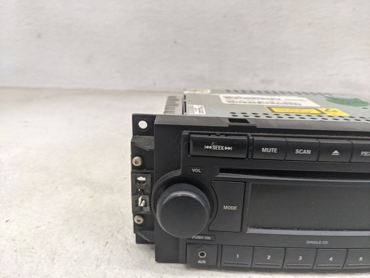 2007-2008 Jeep Patriot Radio AM FM Cd Player Receiver Replacement P/N:P05064173AK Fits Fits 2004 2005 2006 2007 2008 2009 20