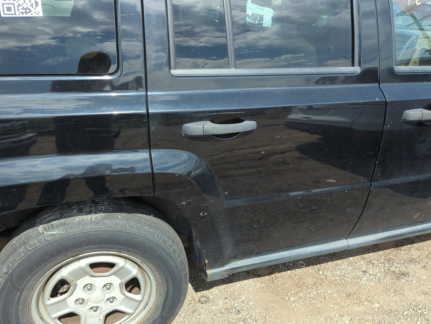 2007-2010 Jeep Patriot Passenger Rear Door Oem - Oemusedautoparts1.com
