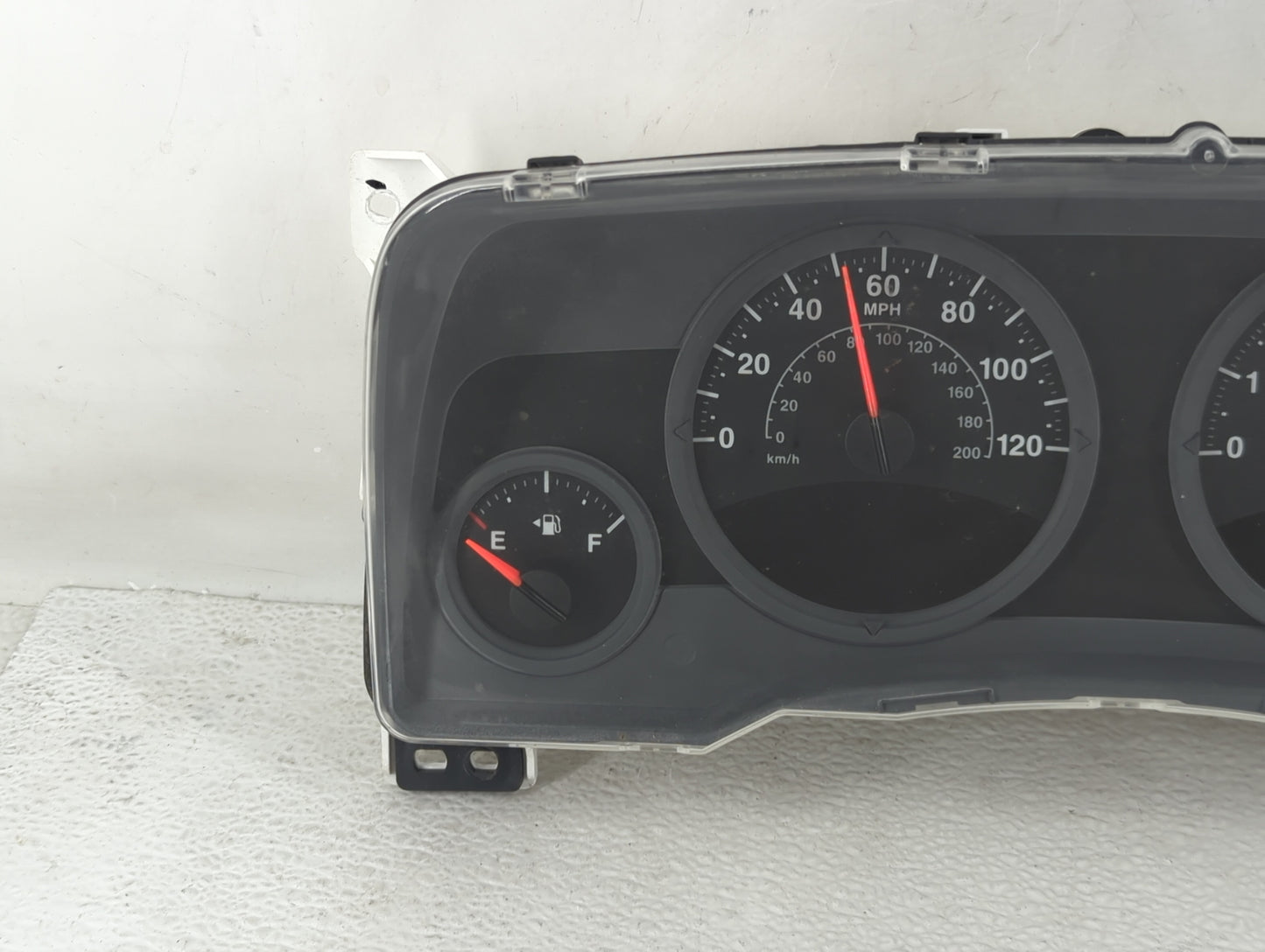 2007 Jeep Patriot Instrument Cluster Speedometer Gauges P/N:05107006AF Fits OEM Used Auto Parts - Oemusedautoparts1.com