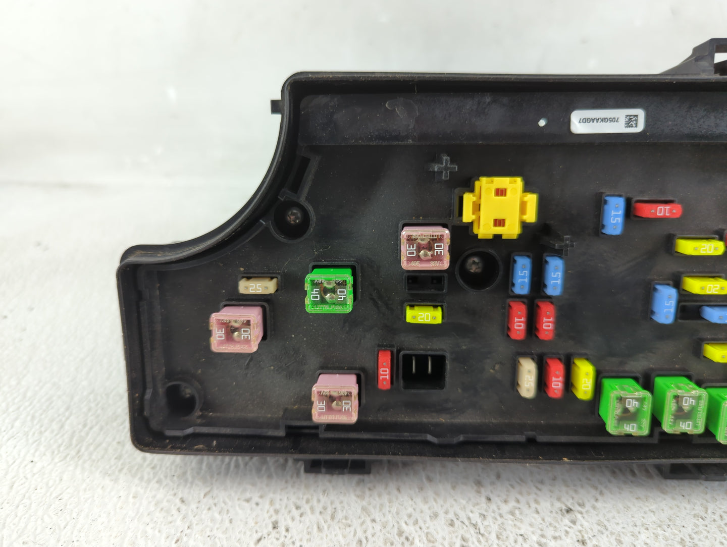 2007 Jeep Patriot Fusebox Fuse Box Panel Relay Module P/N:53956A A2C53184308 Fits OEM Used Auto Parts - Oemusedautoparts1.co