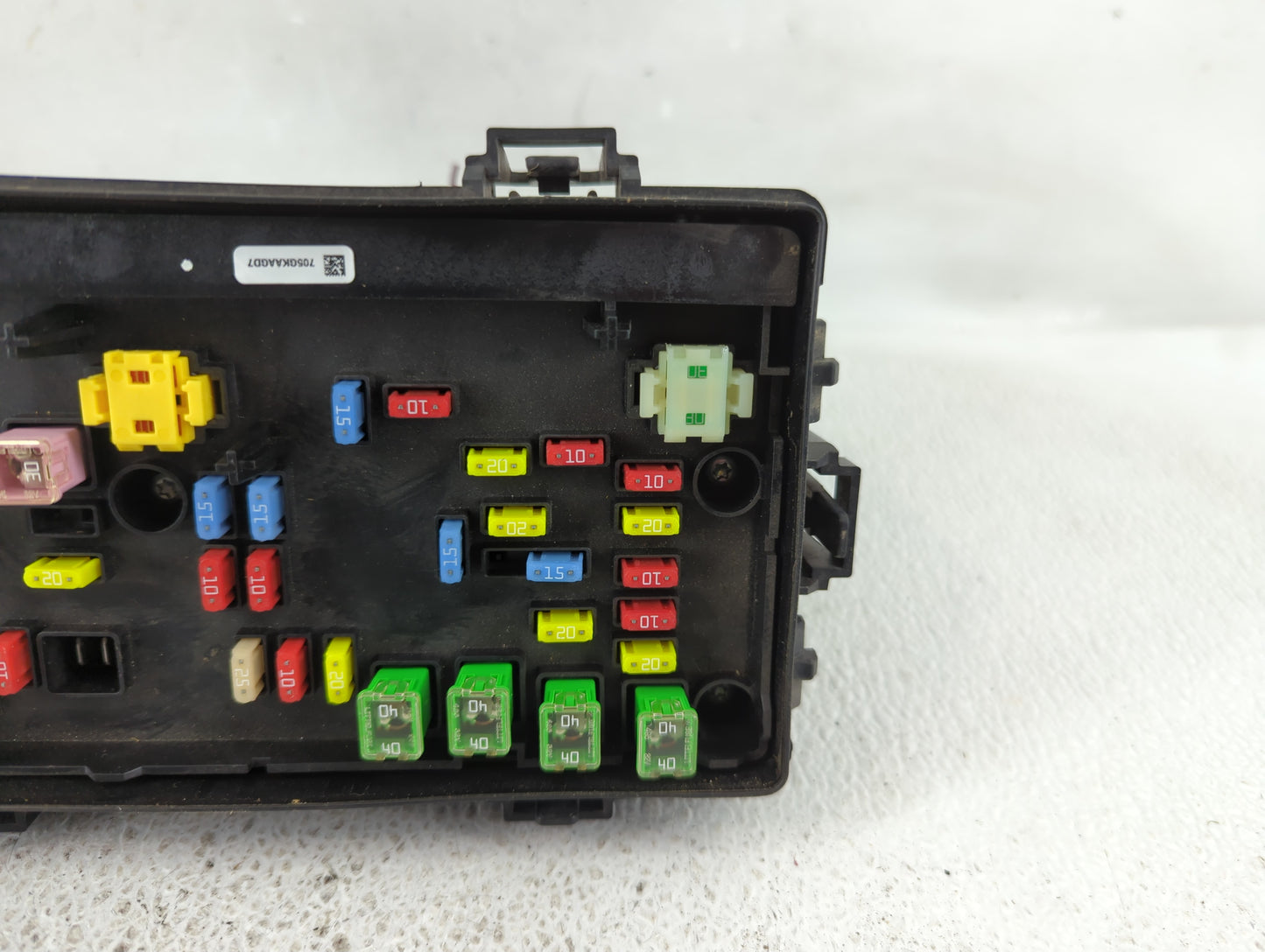 2007 Jeep Patriot Fusebox Fuse Box Panel Relay Module P/N:53956A A2C53184308 Fits OEM Used Auto Parts - Oemusedautoparts1.co