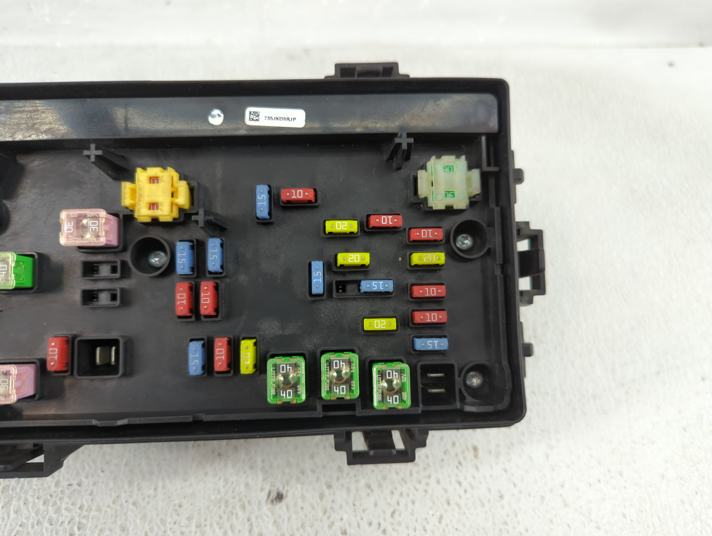 2007 Jeep Patriot Fusebox Fuse Box Panel Relay Module P/N:53956A A2C53184308 Fits OEM Used Auto Parts - Oemusedautoparts1.co