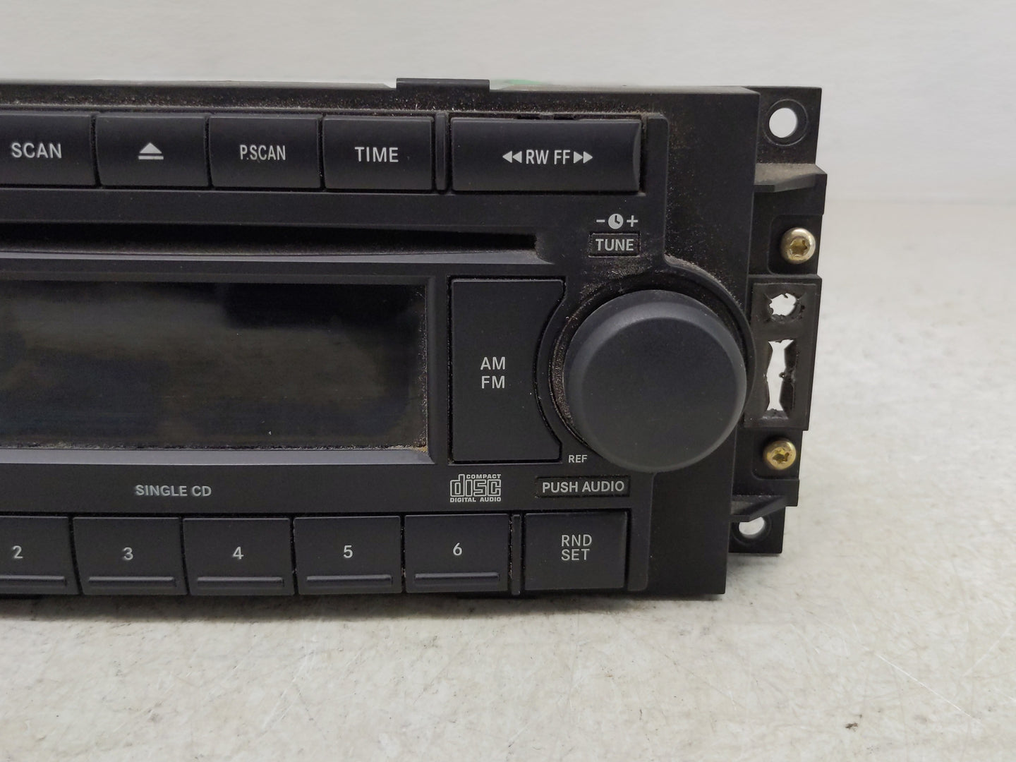 2007-2008 Jeep Patriot Radio AM FM Cd Player Receiver Replacement P/N:P05064173AK Fits Fits 2004 2005 2006 2007 2008 2009 20