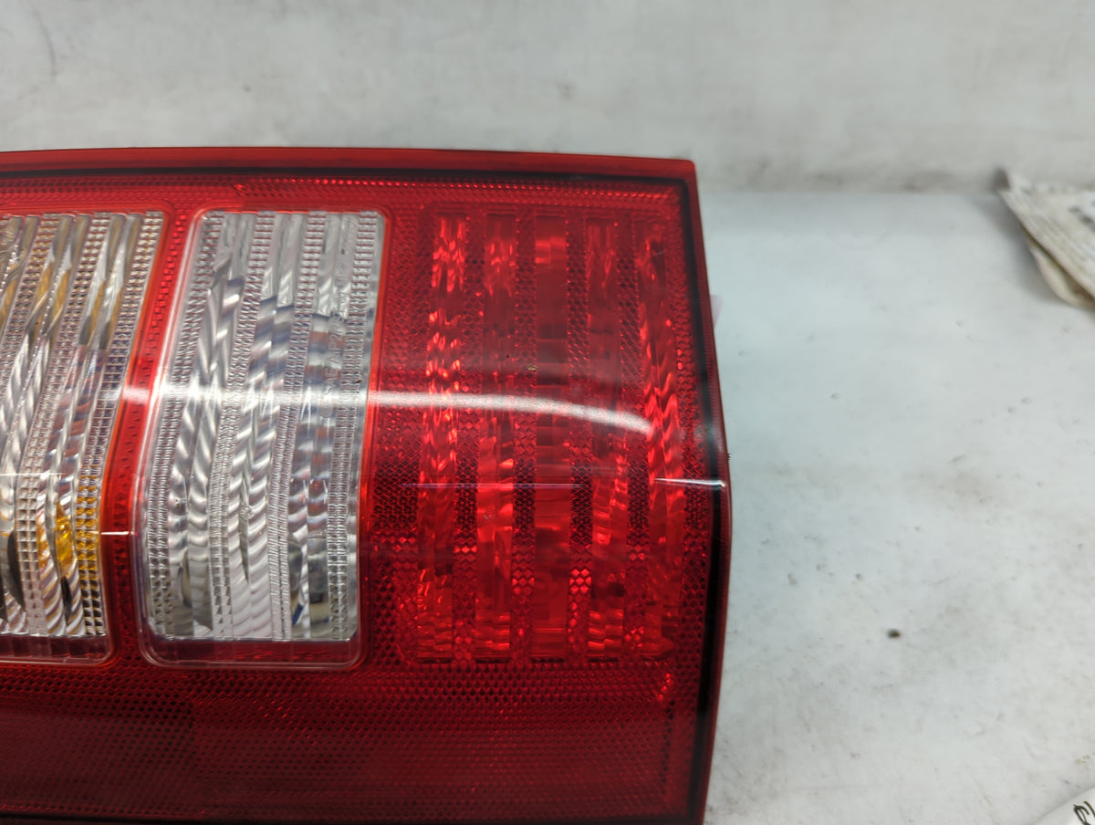 2007 Jeep Patriot Tail Light Assembly Driver Left OEM P/N:P27W17W 3157 Fits OEM Used Auto Parts - Oemusedautoparts1.com