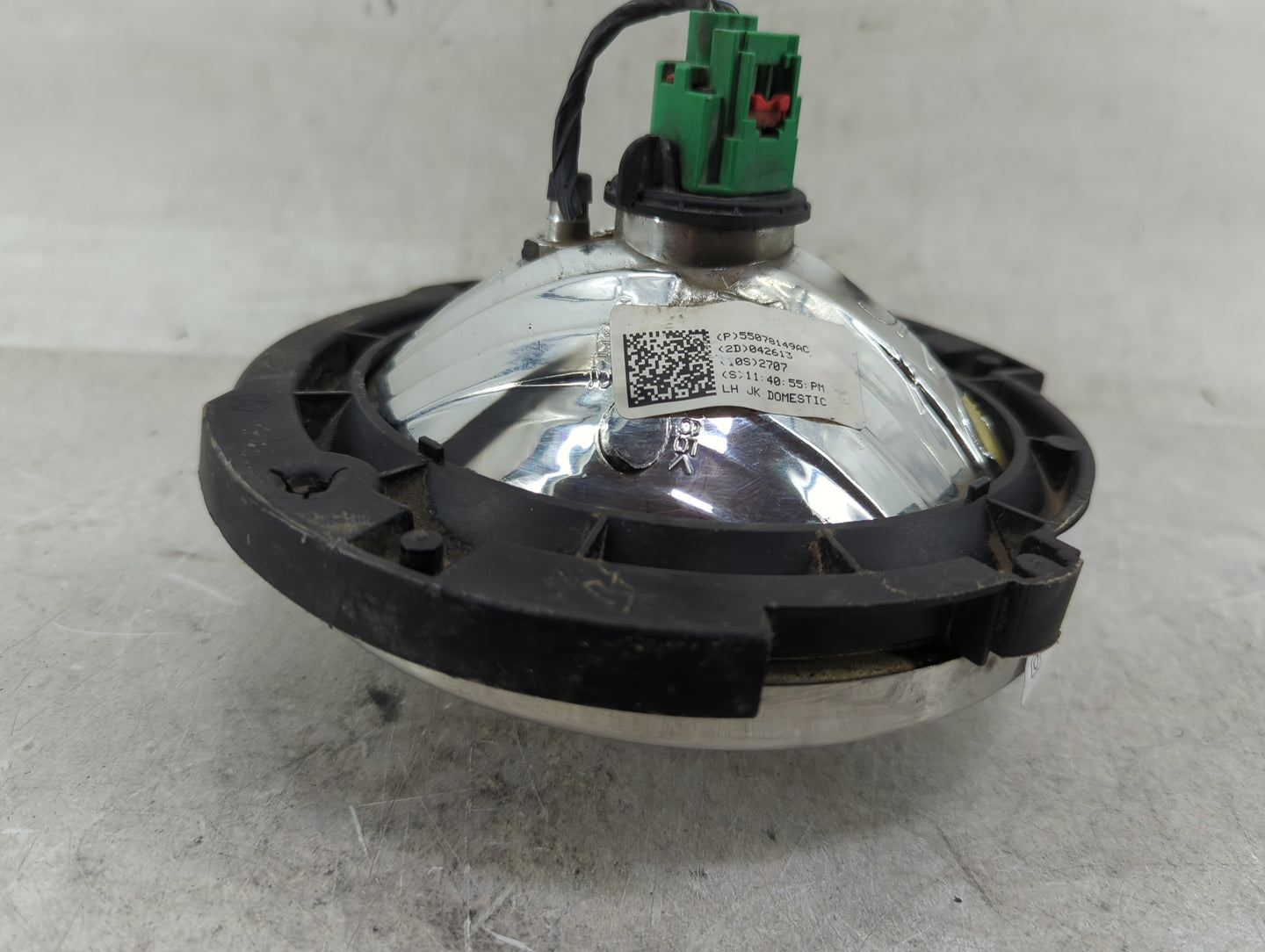 2007 Jeep Wrangler Driver Left Oem Front Light Lamp - Oemusedautoparts1.com