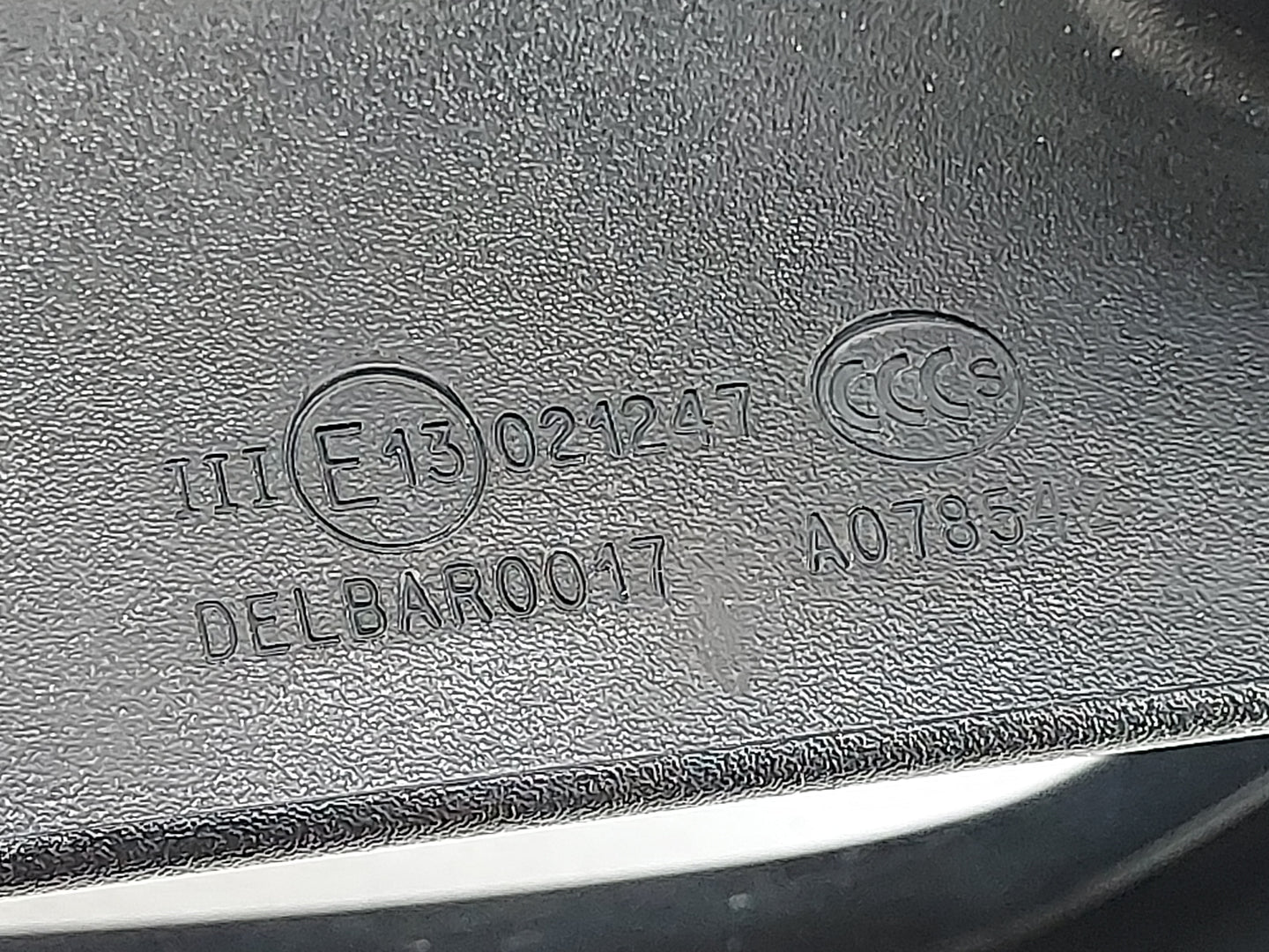2007-2010 Jeep Wrangler Passenger Side View Mirror - Right Door Mirror OEM Used - Oemusedautoparts1.com