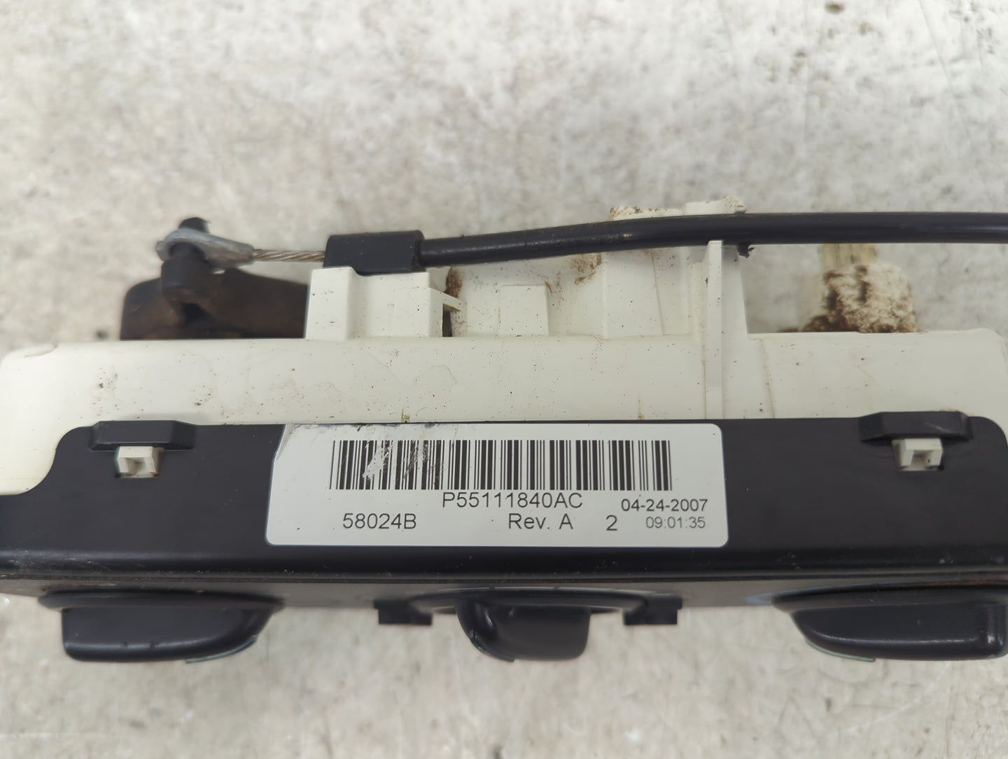 2007-2010 Jeep Wrangler Climate Control Module Temperature AC/Heater Replacement P/N:P55111840AC 55111840AC Fits OEM Used Au