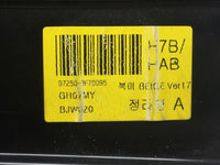2007 Kia Amanti Climate Control Module Temperature AC/Heater Replacement P/N:97250-3F70095 Fits OEM Used Auto Parts - Oemuse