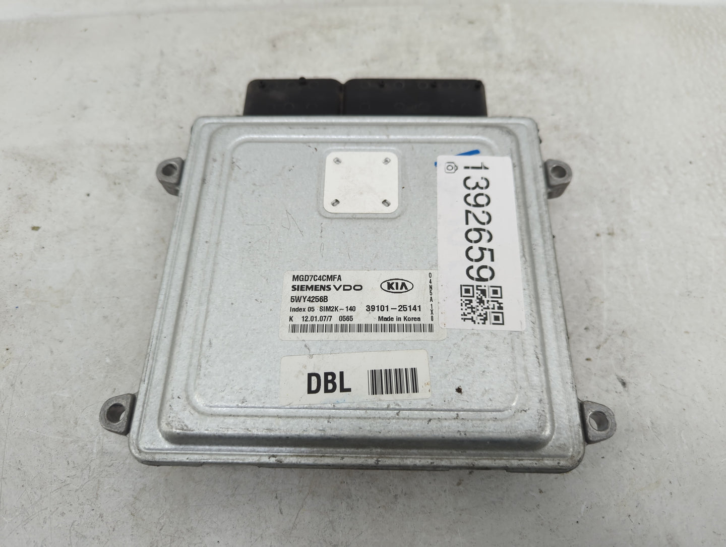2006-2008 Kia Optima PCM Engine Control Computer ECU ECM PCU OEM P/N:5WY4256B 39101-25141 Fits Fits 2006 2007 2008 OEM Used 