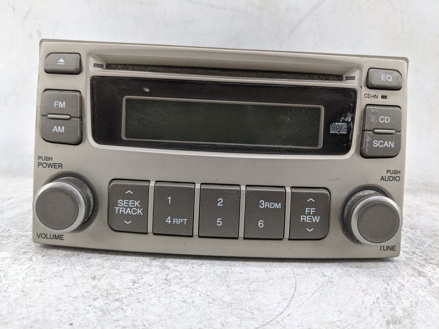 2006-2007 Kia Optima Radio AM FM Cd Player Receiver Replacement P/N:96140-2G150D1 961402G150D1 Fits Fits 2006 2007 OEM Used 