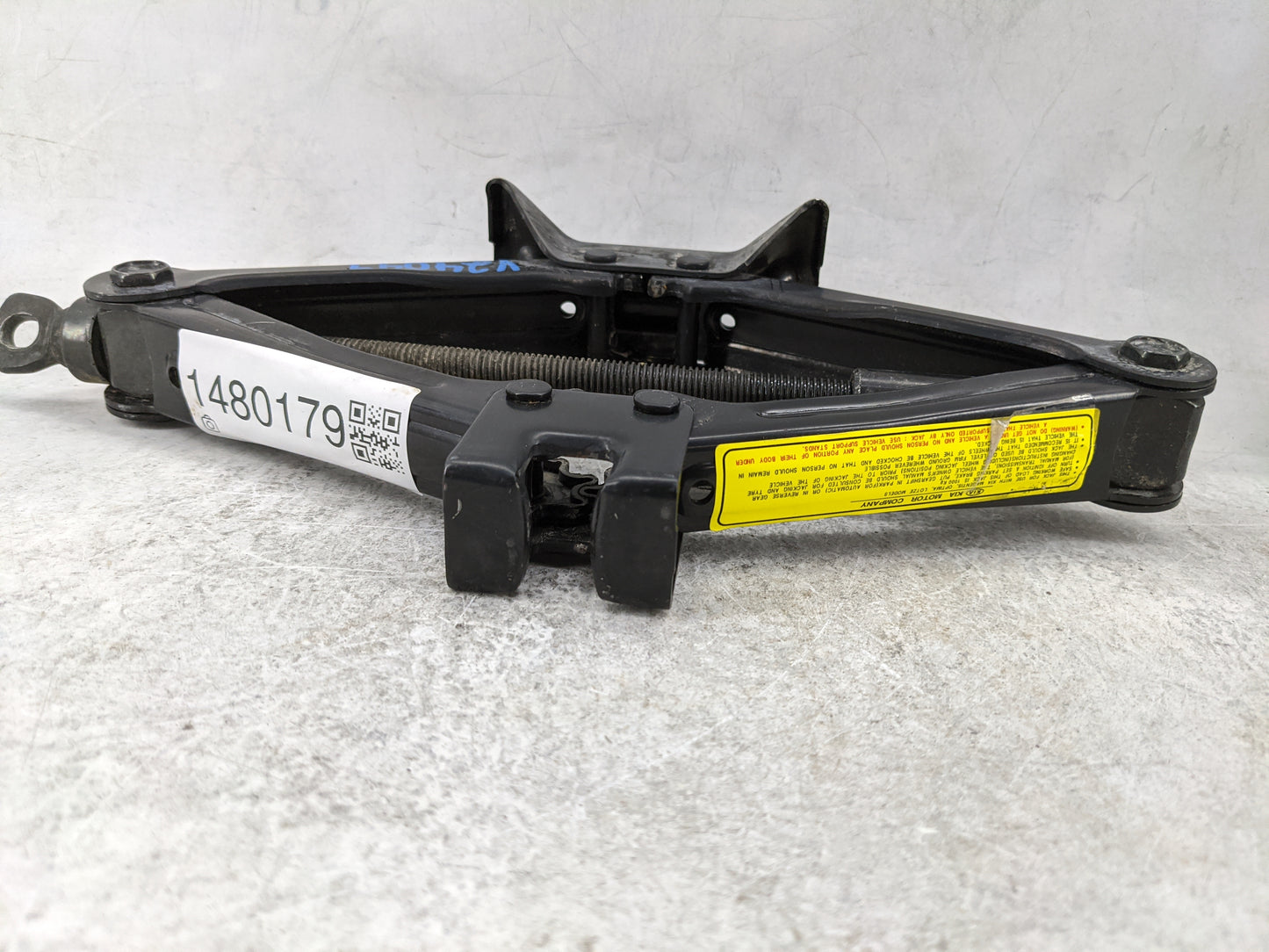 2007 Kia Optima Spare Scissor Car Jack Black - Oemusedautoparts1.com