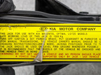 2007 Kia Optima Spare Scissor Car Jack Black - Oemusedautoparts1.com