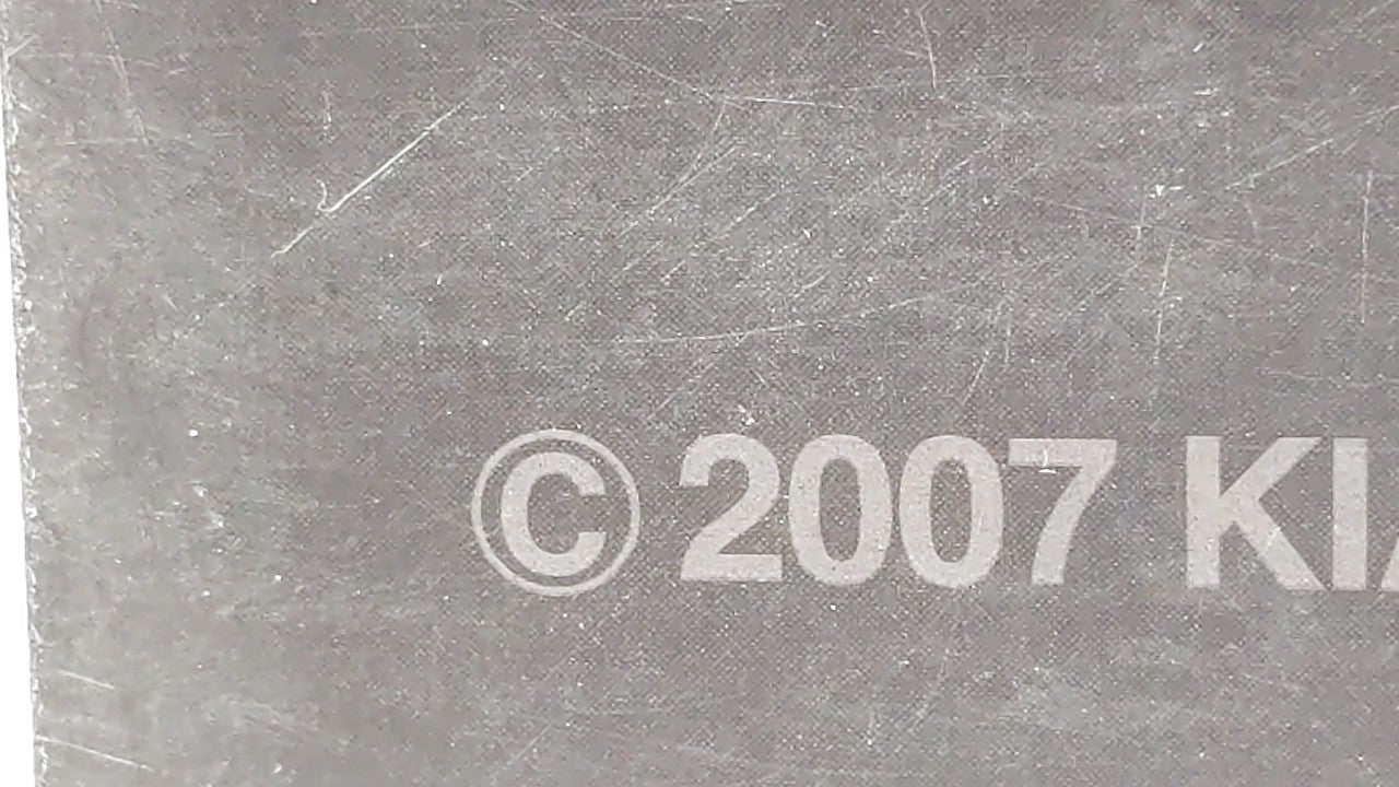 2007 Kia Optima Owners Manual Book Guide OEM Used Auto Parts - Oemusedautoparts1.com