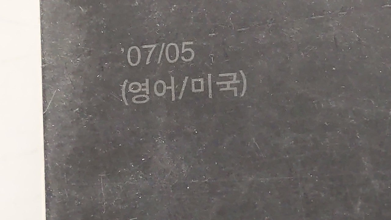 2007 Kia Optima Owners Manual Book Guide OEM Used Auto Parts - Oemusedautoparts1.com