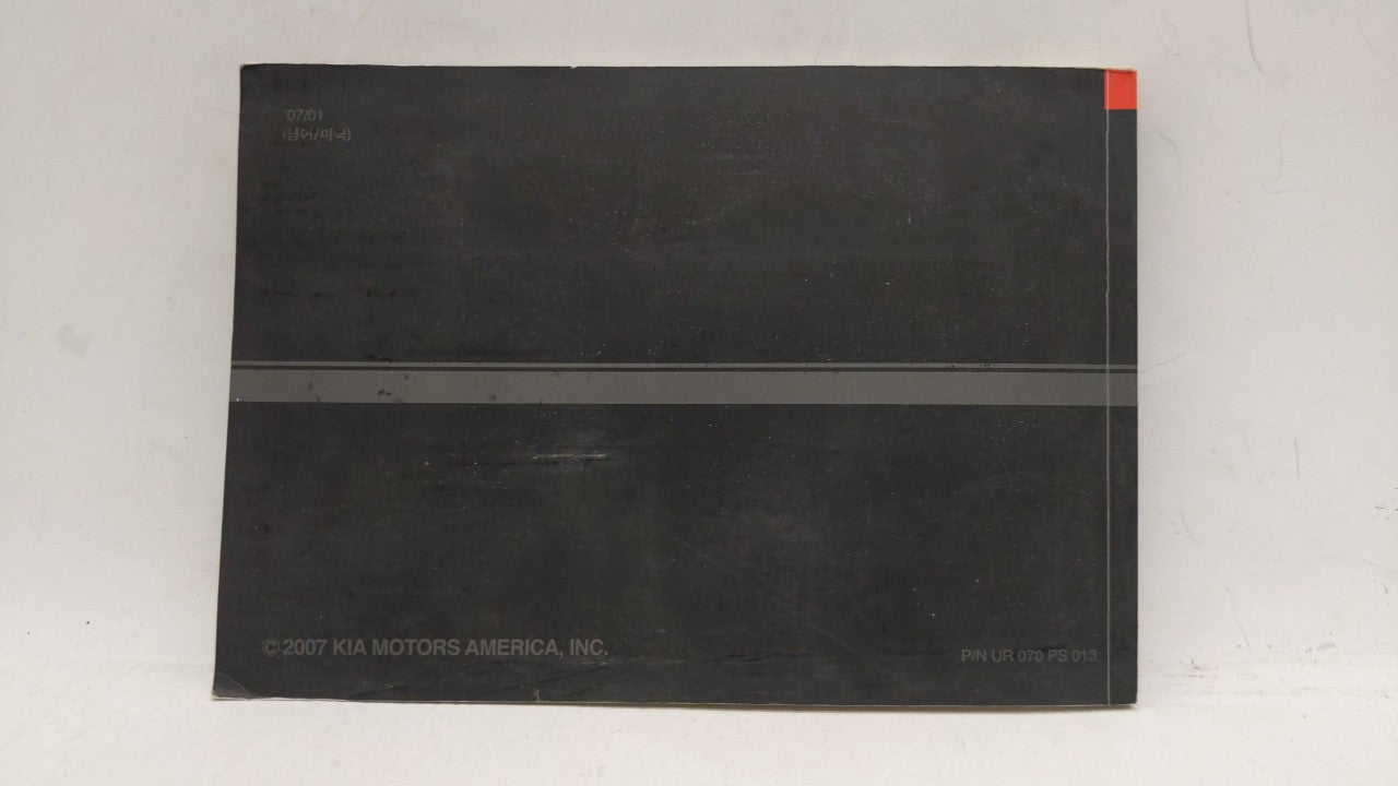 2007 Kia Rio Owners Manual Book Guide OEM Used Auto Parts - Oemusedautoparts1.com