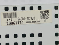 2006-2007 Kia Sedona Instrument Cluster Speedometer Gauges P/N:94001-4D320 Fits Fits 2006 2007 OEM Used Auto Parts - Oemused